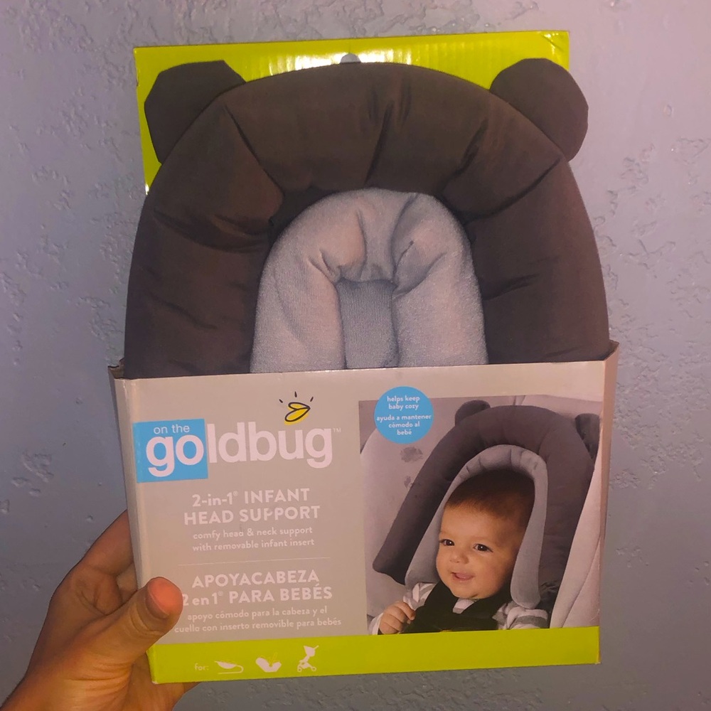 On the Goldbug 2-in-1 Infant Head Support